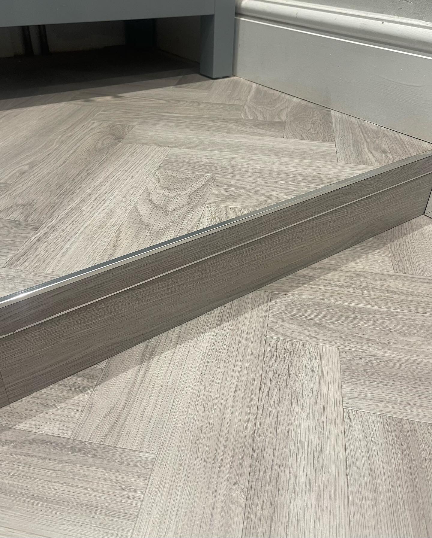 LVT flooring fitting