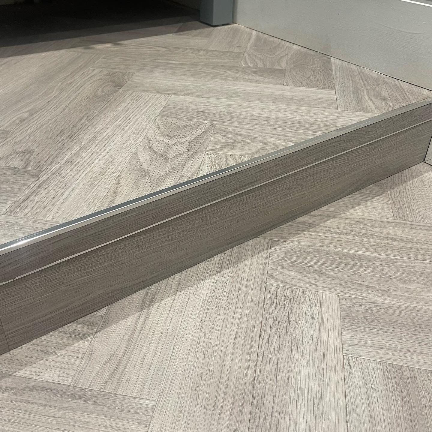 LVT flooring fitting